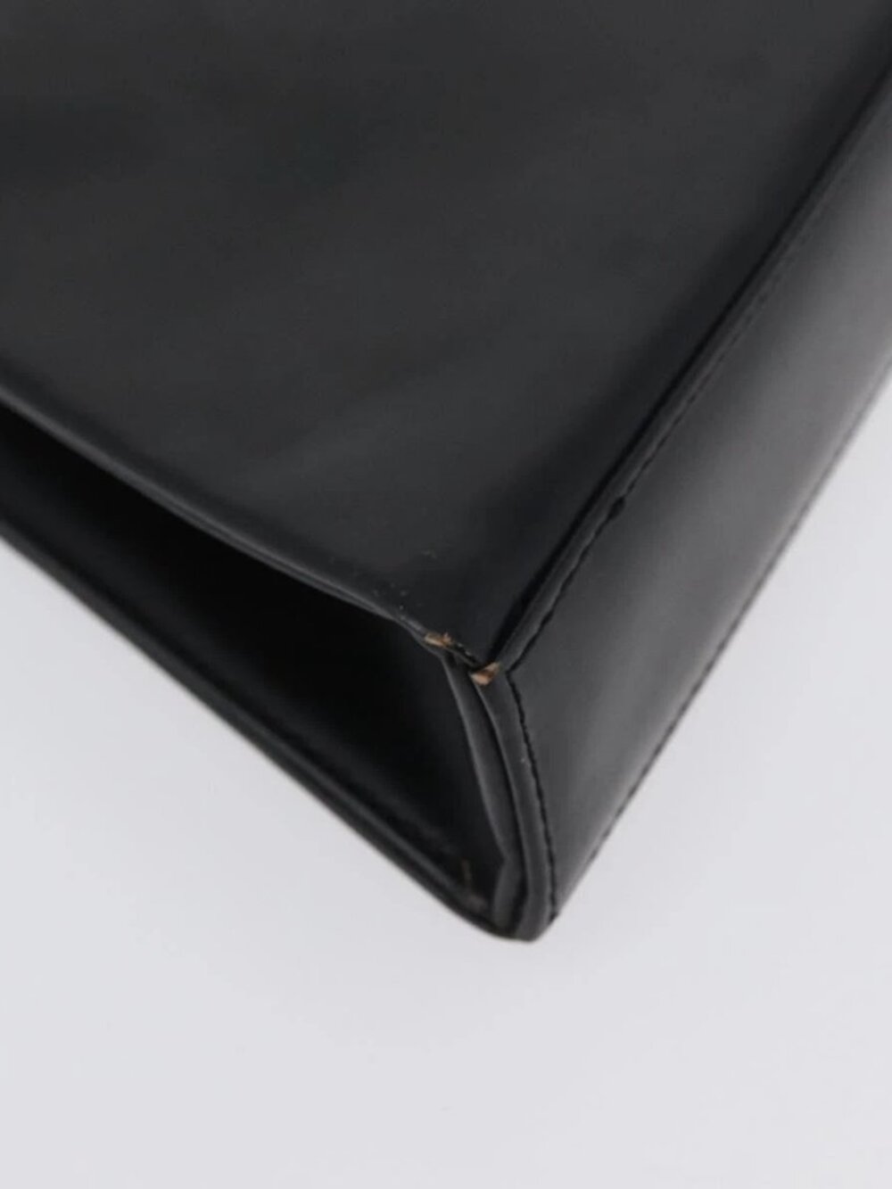 SAINT LAURENT Shoulder Bag Leather Black Gold - Picture 5 of 16